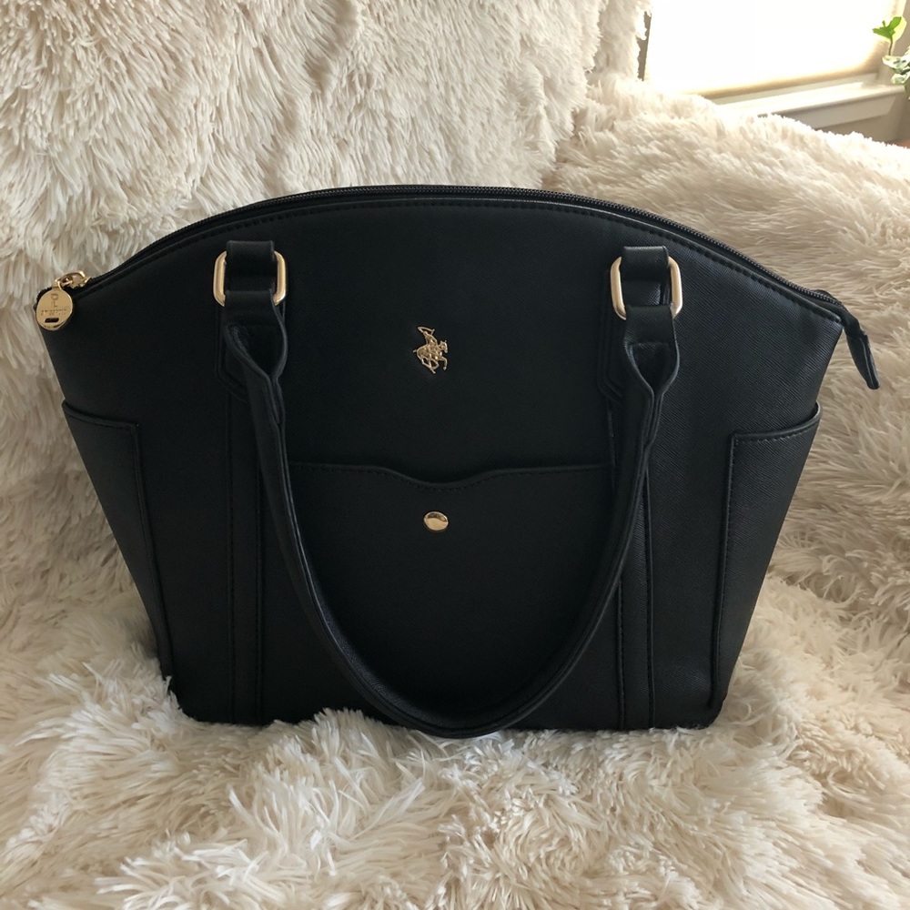 Excellent condition Swiss Polo black Bag